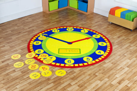 Tell the Time Carpet & Acc Pack Bundle