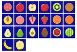 Fruit Mini Placement Carpets & Holdall