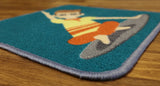 Yoga Position Indoor/Outdoor Carpet Tiles with holdall - Pack of 32