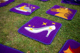 Storytime™ Interactive Indoor/Outdoor Carpet Tiles with holdall - Pack of 32
