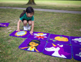 Storytime™ Interactive Indoor/Outdoor Carpet Tiles with holdall - Pack of 32