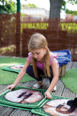 Natural World™ Indoor/Outdoor Counting Carpet Tiles with holdall - Pack of 35