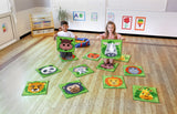 Animal Conservation™ Mini Placement Carpets with holdall - Pack of 30