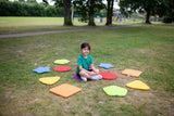 Rainbow™ Geometric Shaped Mats & Holdall