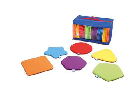Rainbow™ Geometric Shaped Mats & Holdall