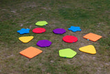 Rainbow™ Geometric Shaped Mats & Holdall