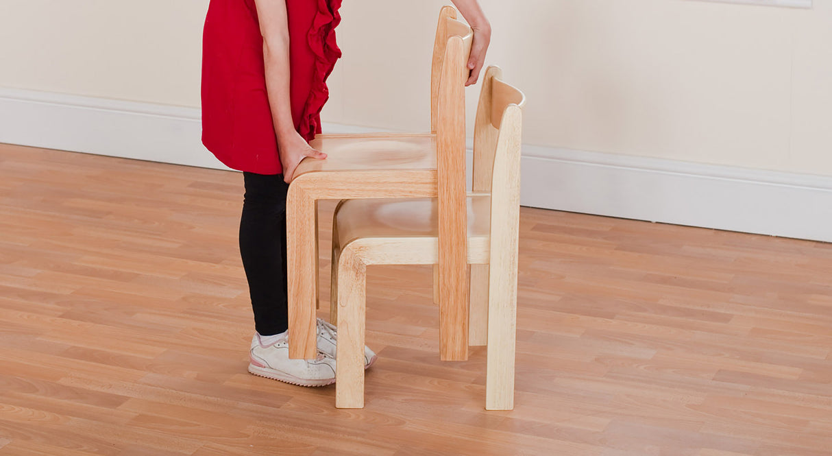 Tuf Class™ Wooden Chair Natural (set of 2) - S3
