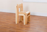 Tuf Class™ Wooden Chair Natural (set of 2) - S3