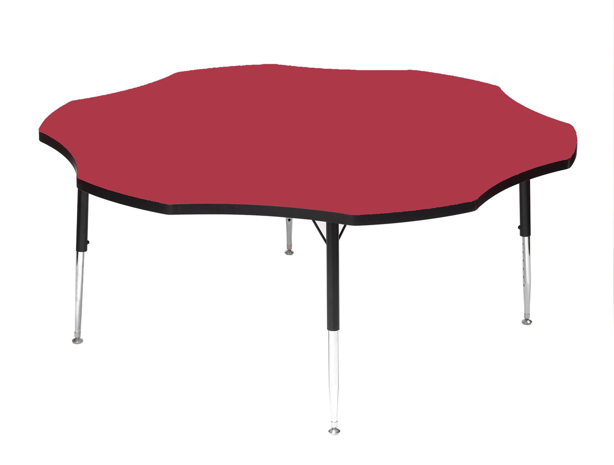 Tuf-Top™ Height Adjustable Flower Table - Red