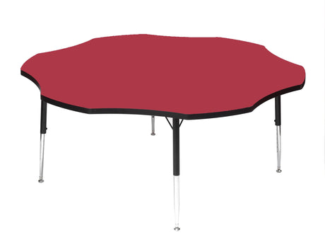 Tuf-Top™ Height Adjustable Flower Table - Red