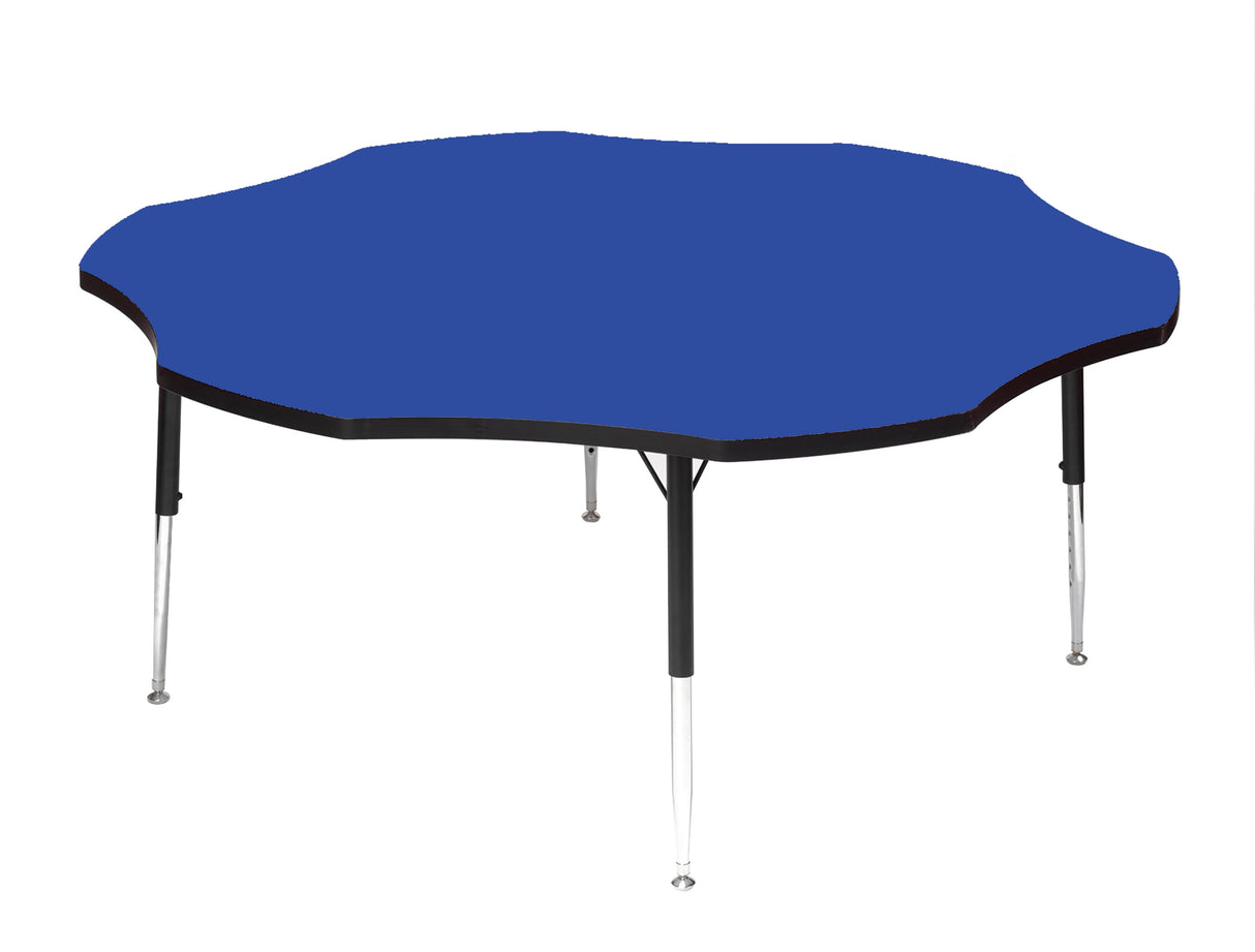 Tuf-Top™ Height Adjustable Flower Table - Blue