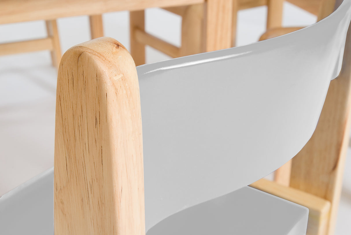 Tuf Class™ Wooden Chair Grey (set of 2) - S3