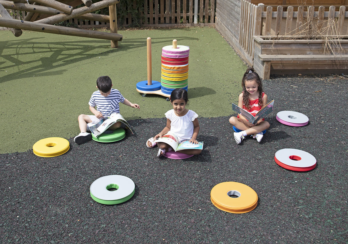 Donut™ Multi-Seat Trolley with 24 Bi-Colour Cushions