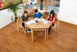 Tuf Class™ Trapezoidal Table Beech - Size Mark 4