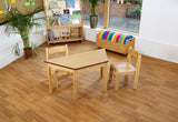 Tuf Class™ Trapezoidal Table Beech - Size Mark 4