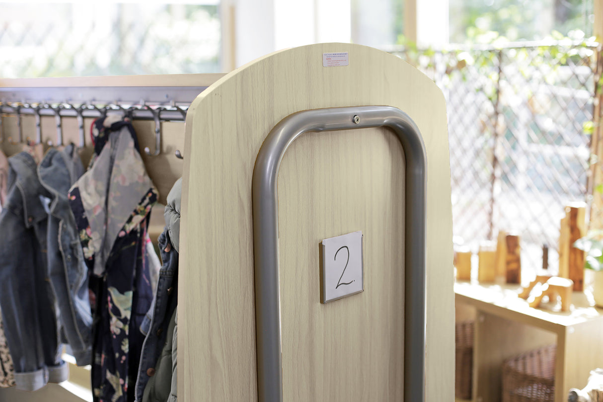 Tuf2™ Classroom Cloakroom Trolley - Maple