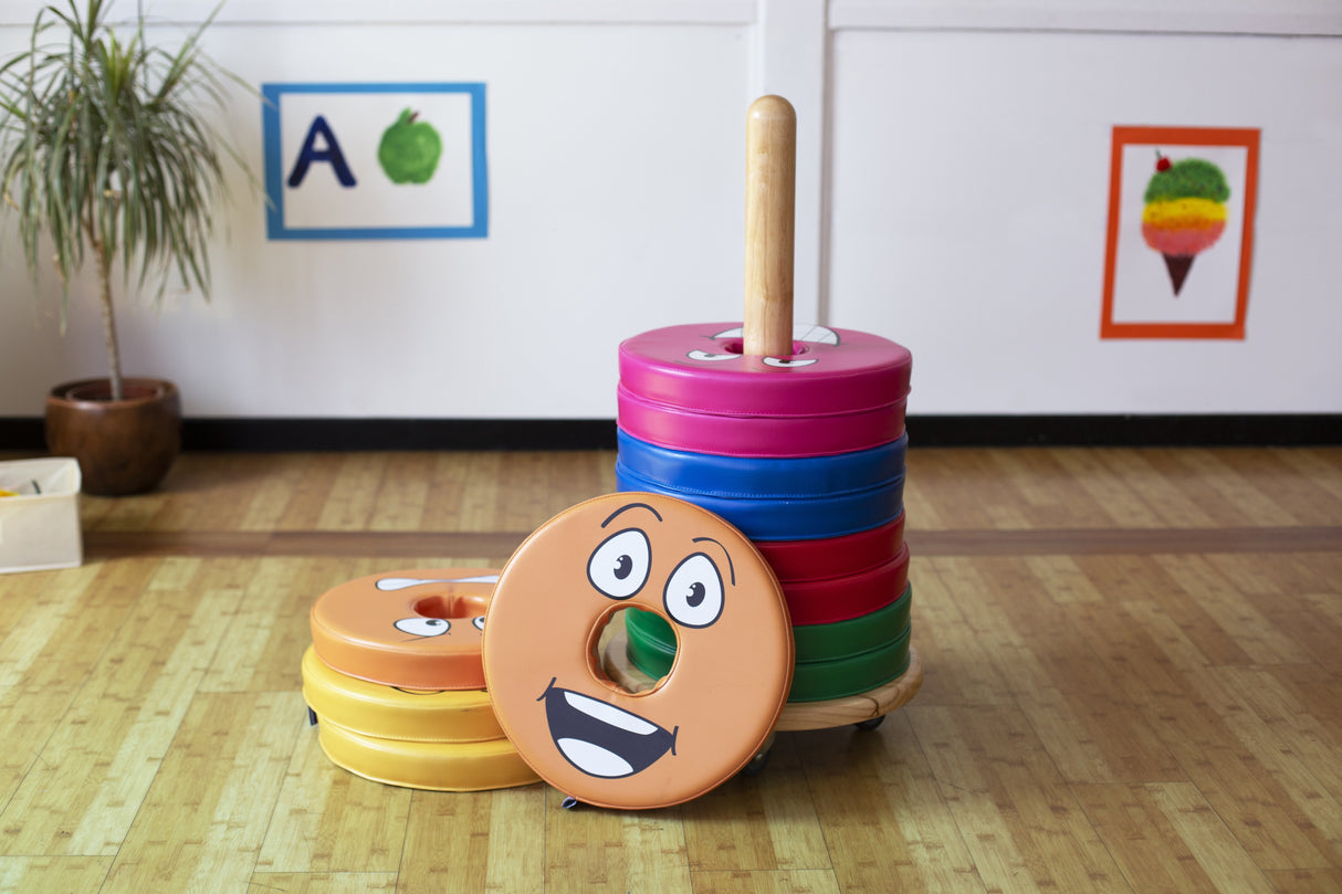 English Emotions™ Donut Cushions with Trolley