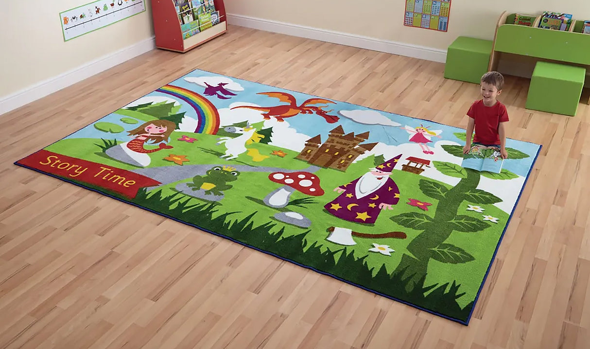Rectangular Story Time Carpet
