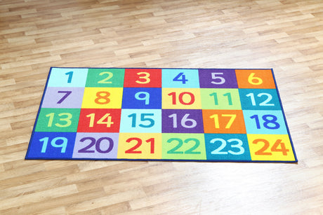 Rainbow™ 1-24 Numbers Carpet