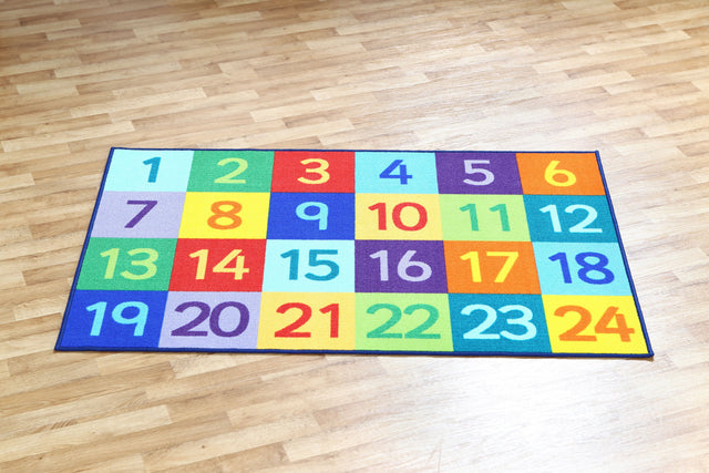 Rainbow™ 1-24 Numbers Carpet
