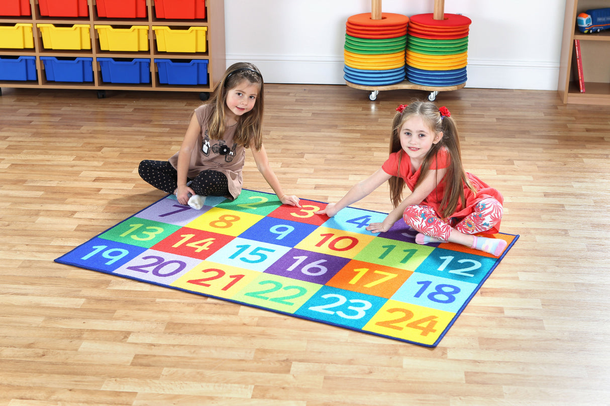Rainbow™ 1-24 Numbers Carpet