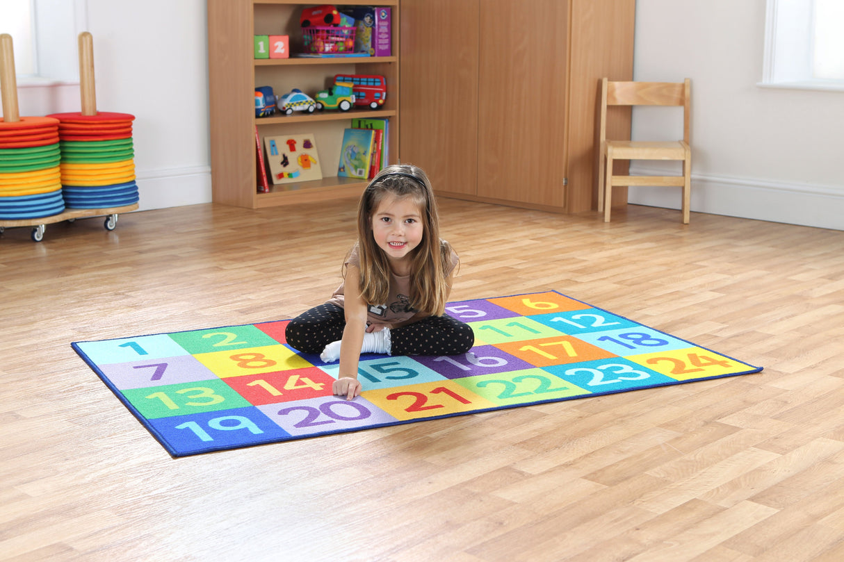 Rainbow™ 1-24 Numbers Carpet