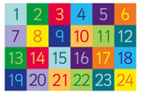 Rainbow™ 1-24 Numbers Carpet