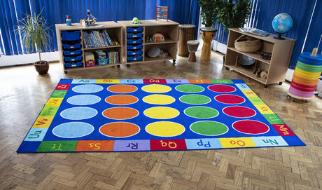 Rainbow™ ABC Rectangular Carpet