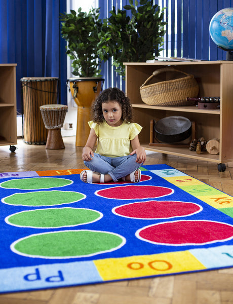 Rainbow™ ABC Rectangular Carpet