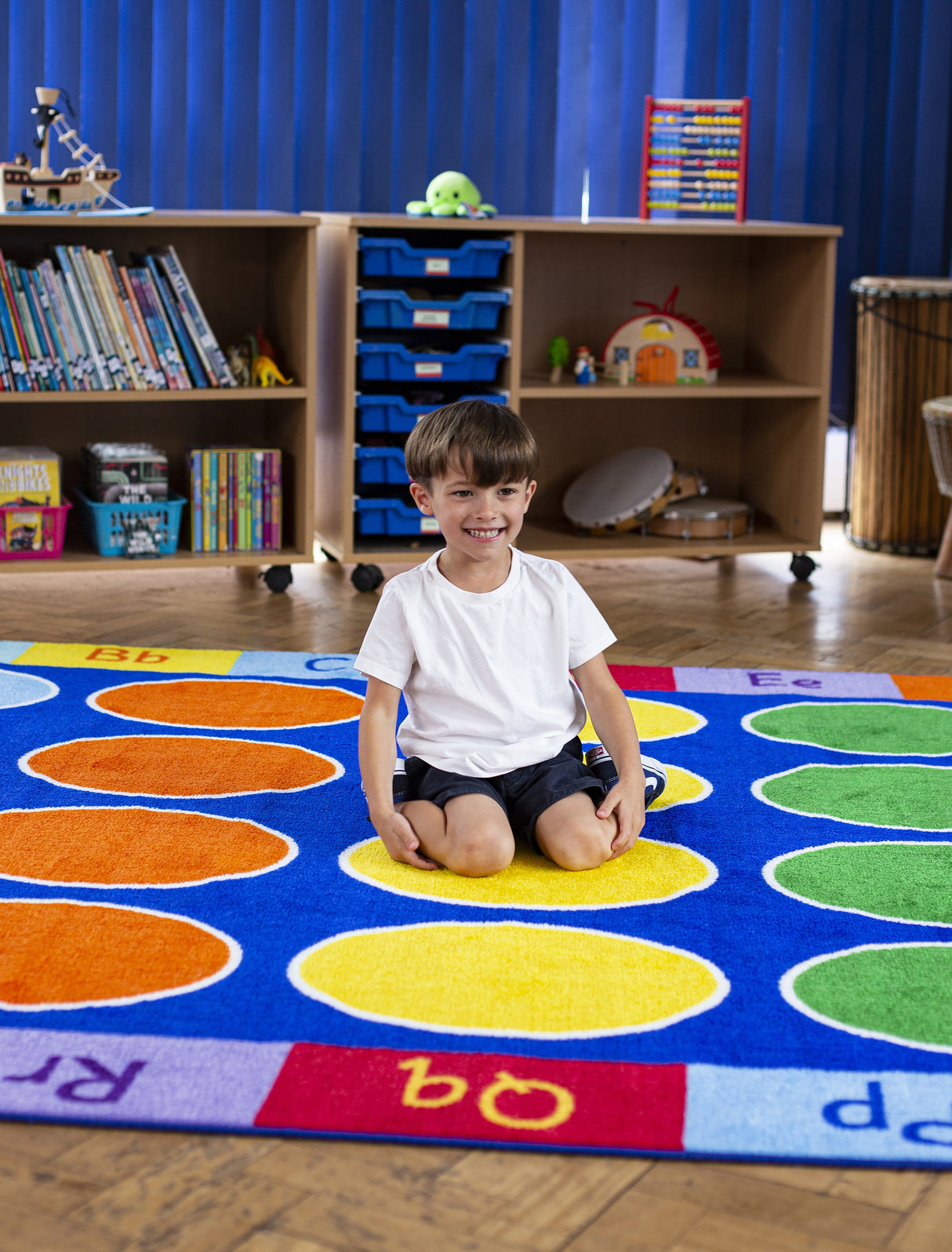Rainbow™ ABC Rectangular Carpet