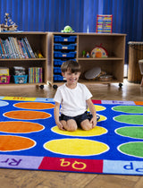 Rainbow™ ABC Rectangular Carpet