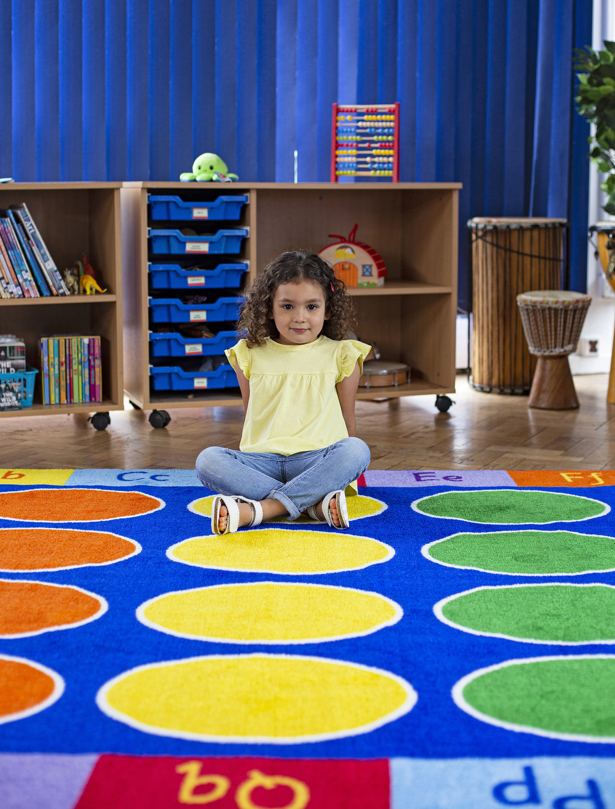 Rainbow™ ABC Rectangular Carpet