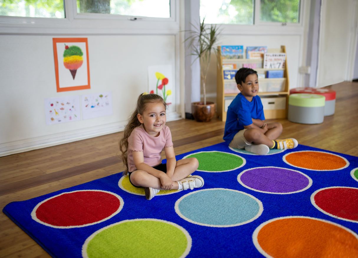 Rainbow™ Circles Placement Carpet