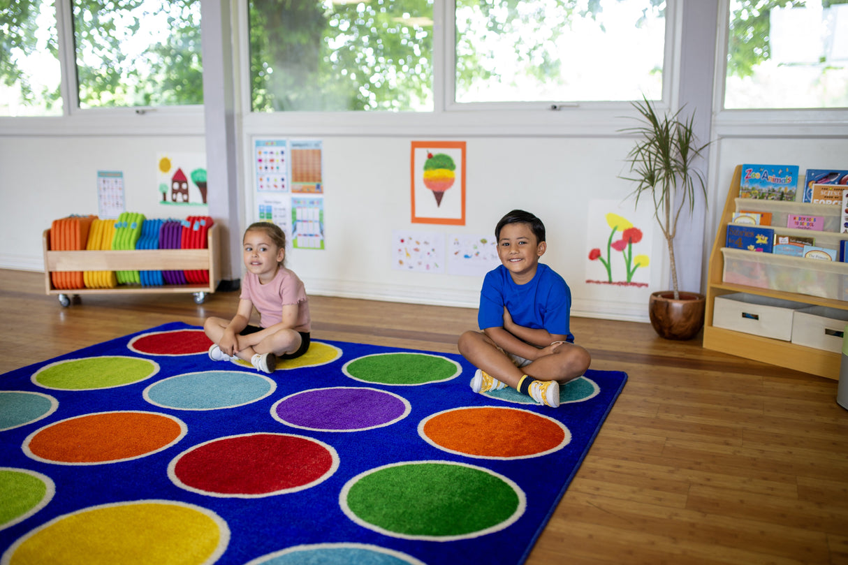 Rainbow™ Circles Placement Carpet