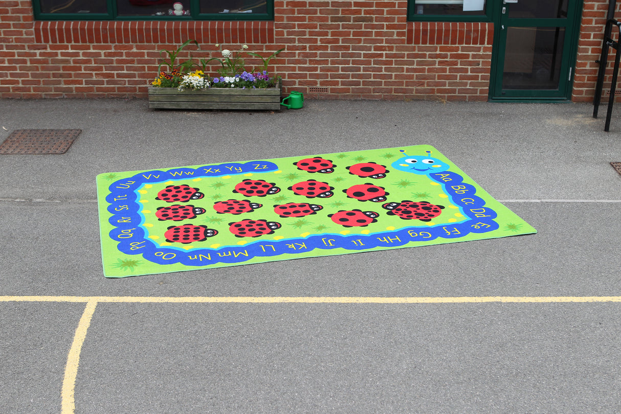 Back to Nature™ Chloe Caterpillar Numeracy and Literacy Outdoor Mat