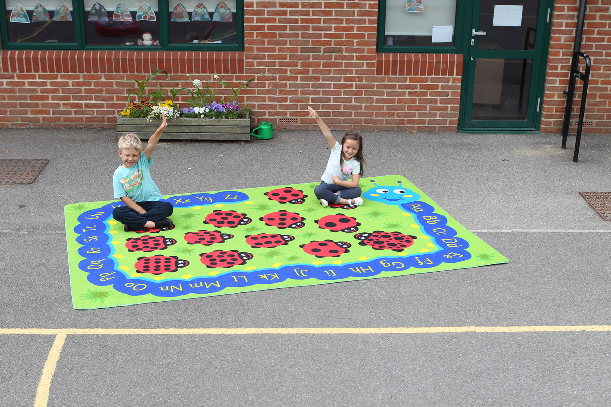 Back to Nature™ Chloe Caterpillar Numeracy and Literacy Outdoor Mat