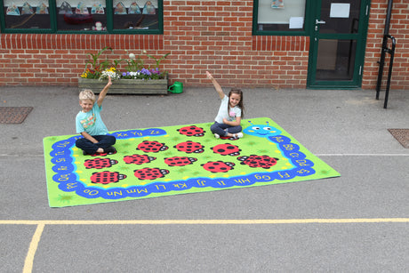 Back to Nature™ Chloe Caterpillar Numeracy and Literacy Outdoor Mat