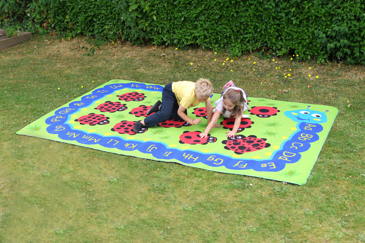 Back to Nature™ Chloe Caterpillar Numeracy and Literacy Outdoor Mat