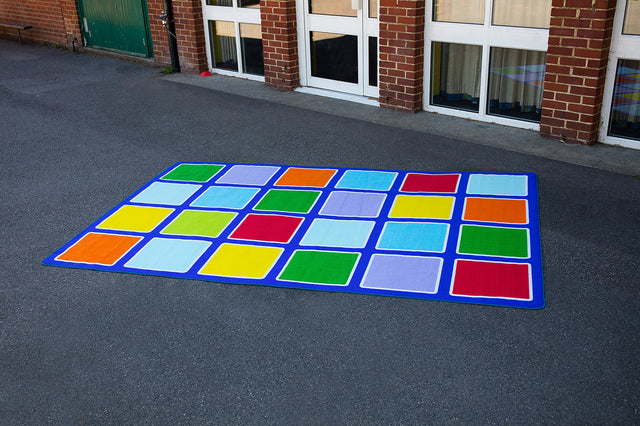 Rainbow™ Rectangle Placement Outdoor Mat