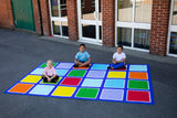 Rainbow™ Rectangle Placement Outdoor Mat