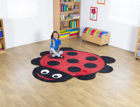Back to Nature™ Ladybird Shaped Carpet