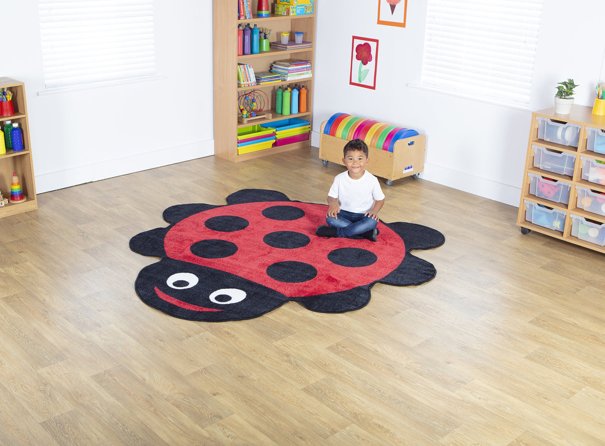 Back to Nature™ Ladybird Shaped Carpet