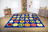 Fruit Large Square Placement Carpet