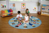 People Who Help Us Circular Carpet