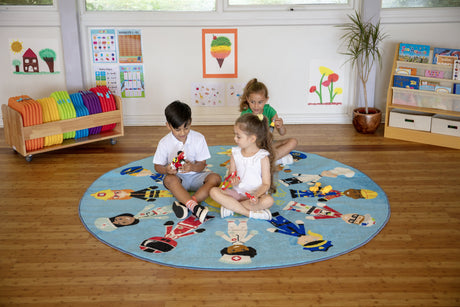 People Who Help Us Circular Carpet