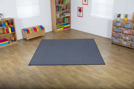 Grey Square Carpet