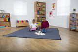 Grey Square Carpet