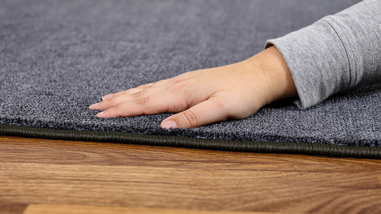 Grey Square Carpet