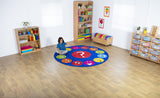 Emotions™ Faces Interactive Circular Carpet