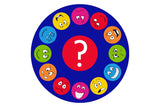 Emotions™ Faces Interactive Circular Carpet